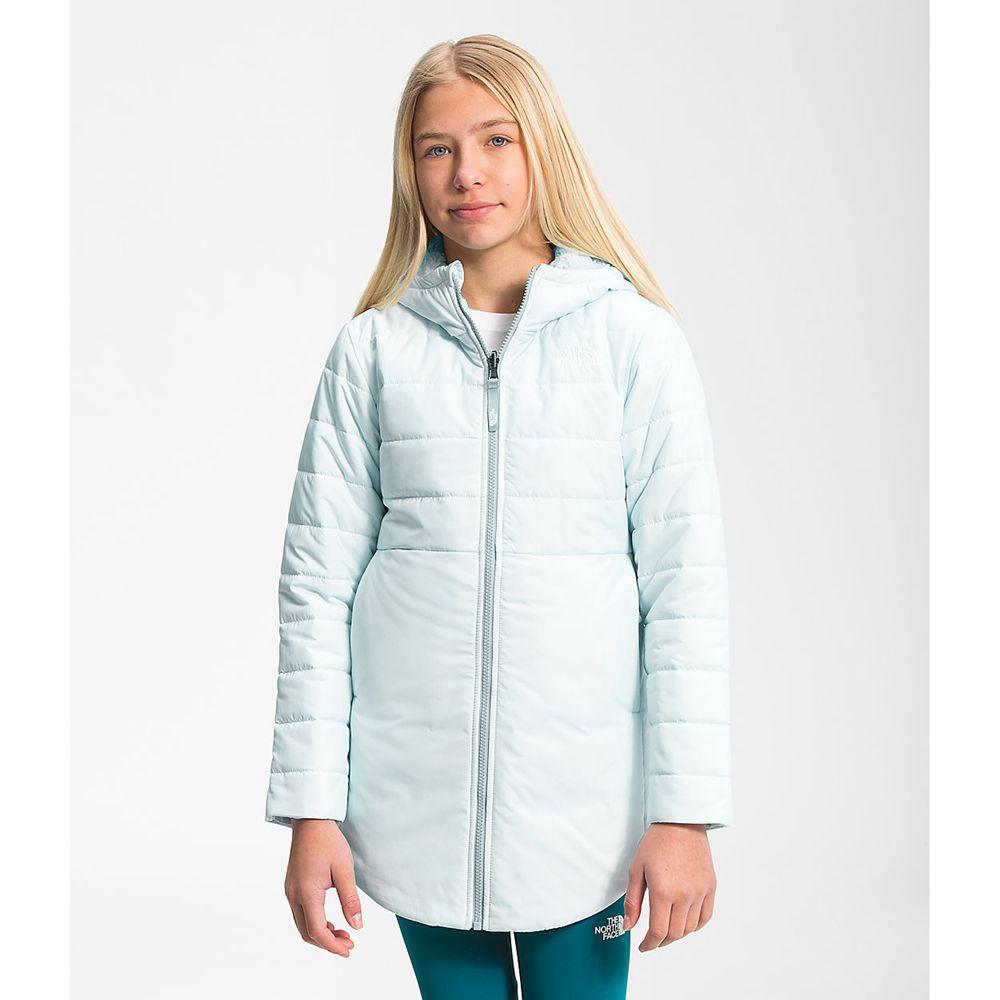 The North Face Reversible Mossbud Swirl Κορίτσια Πανωφόρια - Μπλε (YUQN09136)